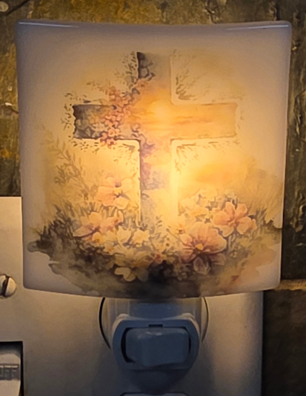 Nightlight-Easter Cross by Kathy Kollenburn