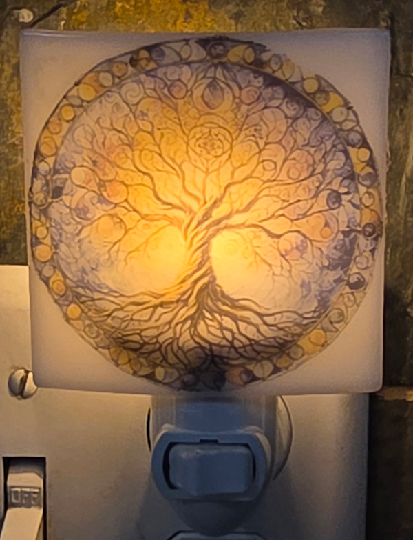 Nightlight-Tree of Life by Kathy Kollenburn