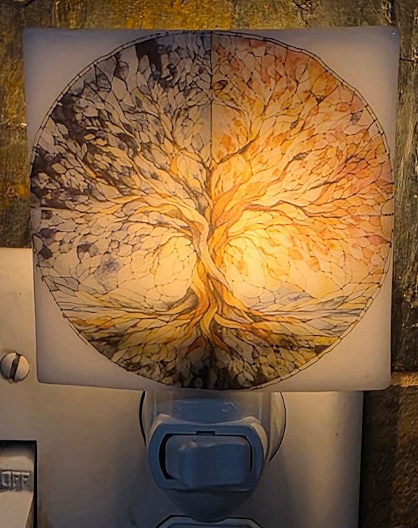 Nightlight-Tree of Light by Kathy Kollenburn