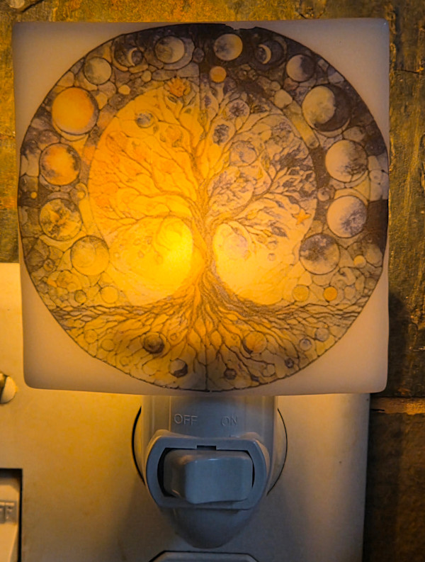 Nightlight-Tree of Life by Kathy Kollenburn