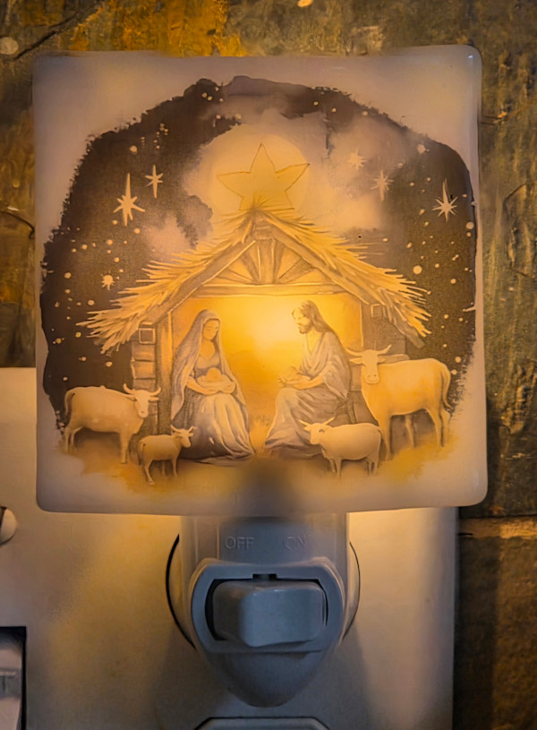 Nightlight-Nativity Scene by Kathy Kollenburn