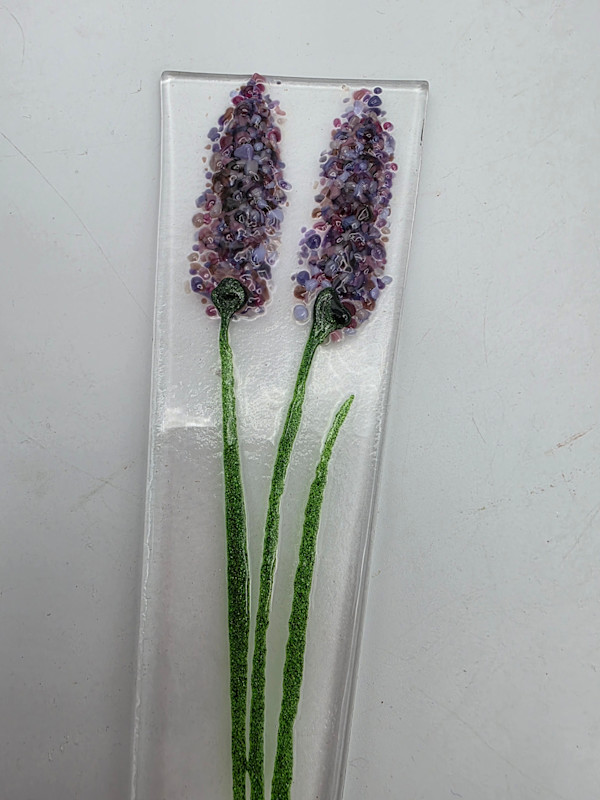 Plant Stake-Lavender Duo by Kathy Kollenburn