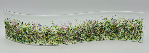 Garden Curve-Abstract Floral by Kathy Kollenburn