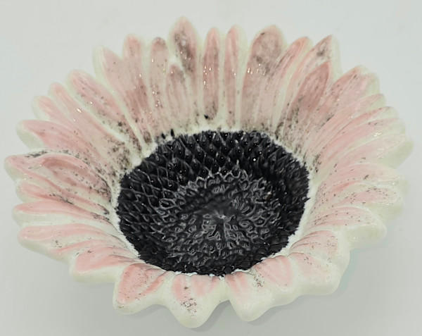 Sunflower Dish, White by Kathy Kollenburn, Image 20.