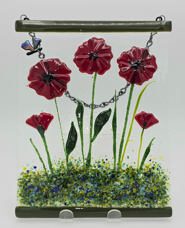 Garden Hanger-Red Poppies by Kathy Kollenburn, Image 7.