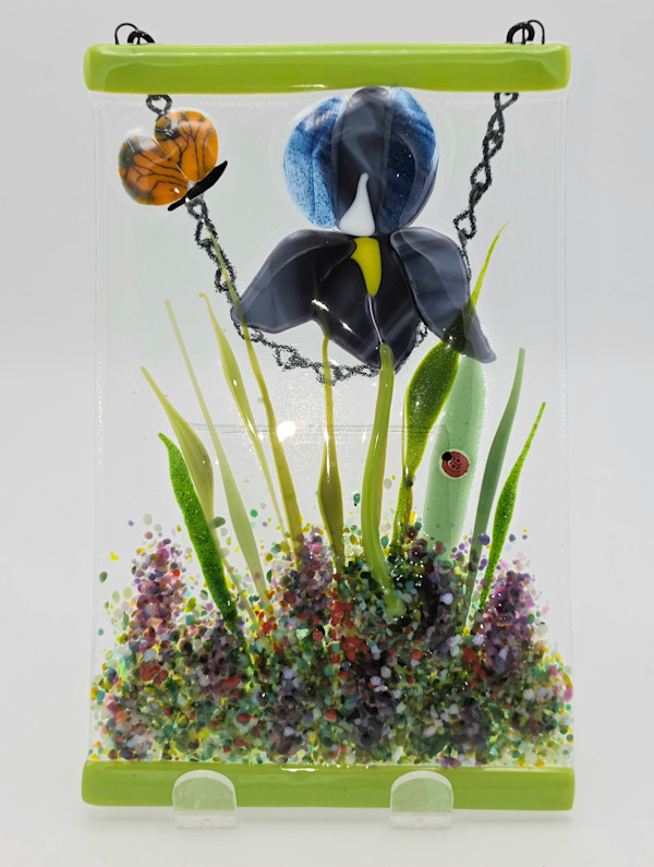 Garden Hanger-Purple Iris by Kathy Kollenburn, Image 9.