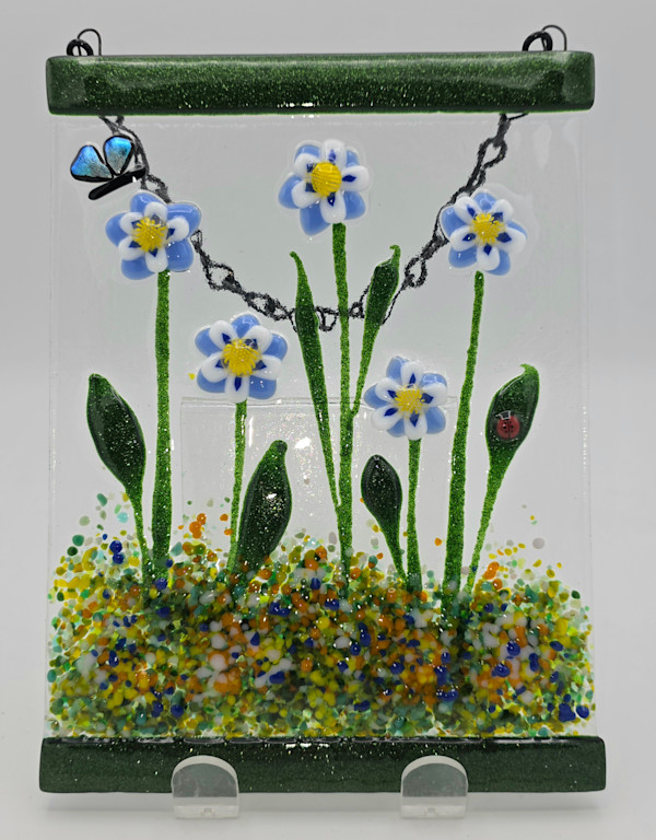Garden Hanger-Blue Columbines by Kathy Kollenburn, Image 16.