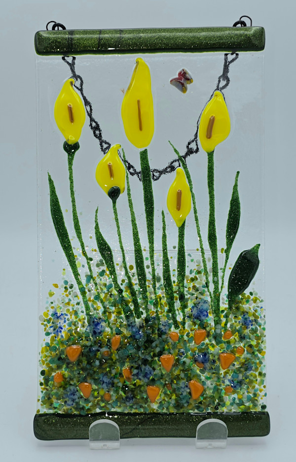 Garden Hanger-Yellow Callas by Kathy Kollenburn, Image 14.