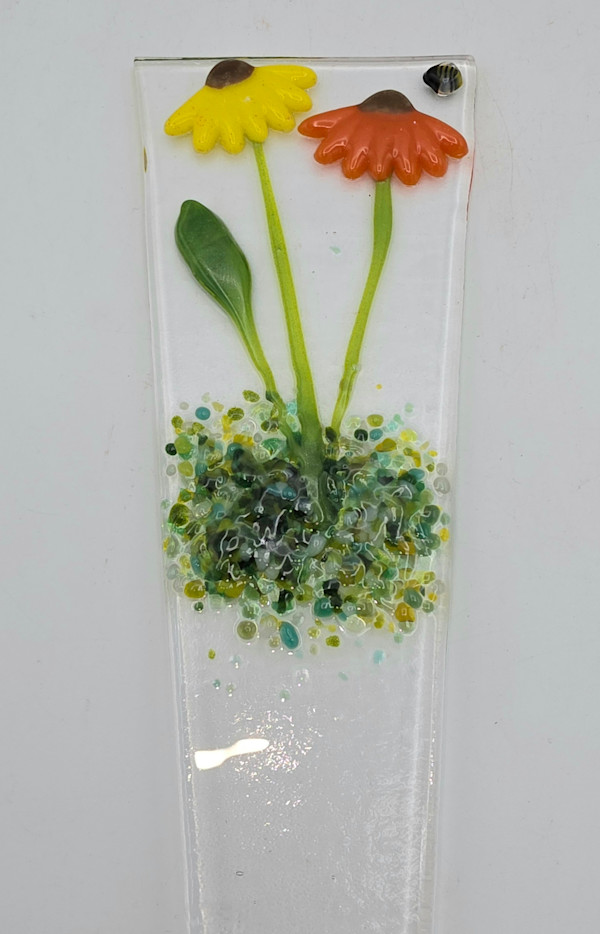 Plant Stake-Double Cornflowers by Kathy Kollenburn, Image 20.