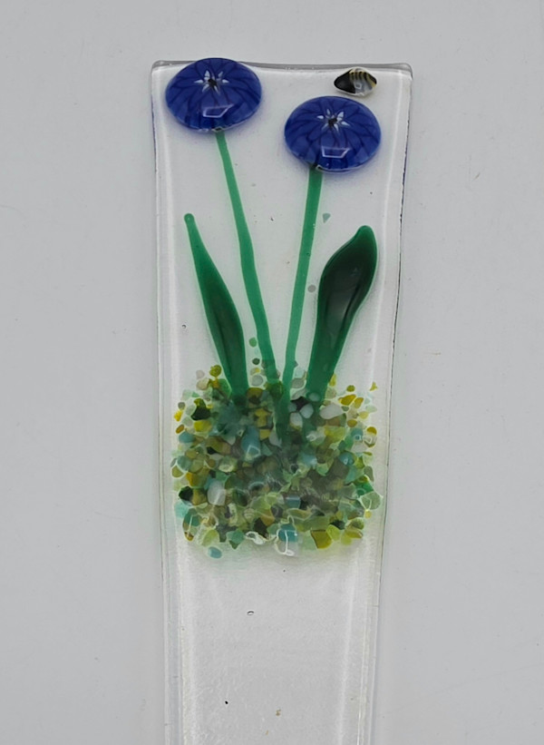 Plant Stake-Blue Delphiniums by Kathy Kollenburn, Image 18.