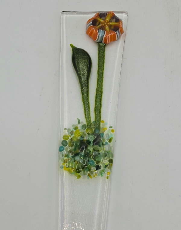 Plant Stake-Mandala Flower by Kathy Kollenburn, Image 2.