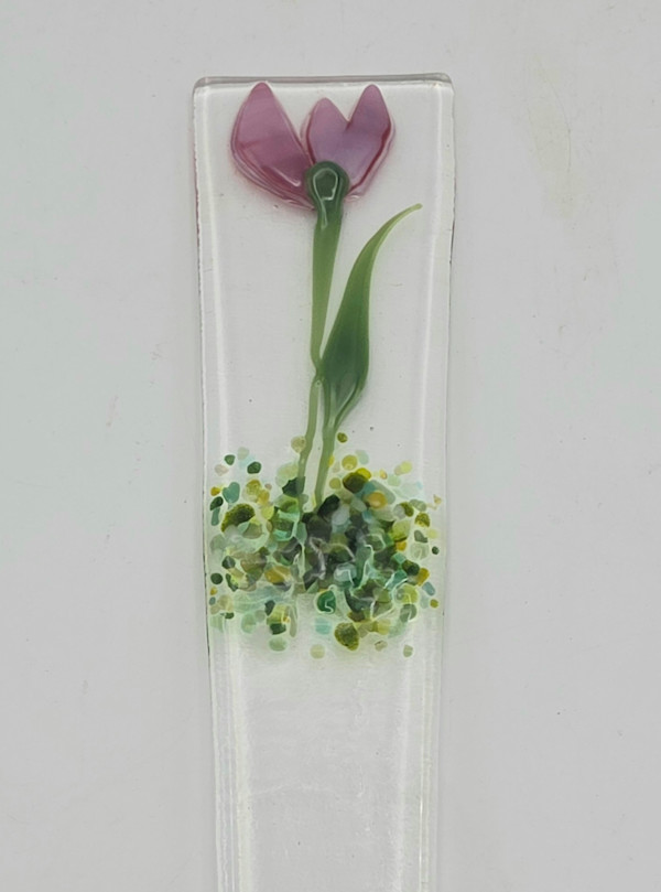 Plant Stake-Mauve Tulip by Kathy Kollenburn, Image 10.