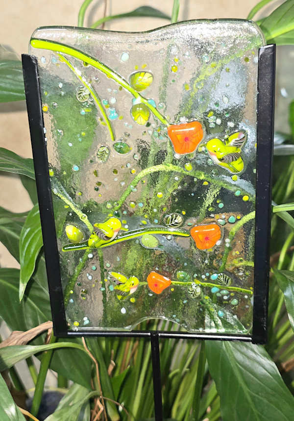 Garden Stake-Hummingbirds by Kathy Kollenburn, Image 14.