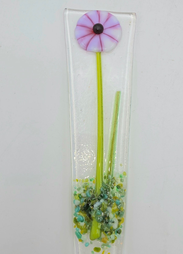 Plant Stake-Pink Starburst Flower by Kathy Kollenburn, Image 5.