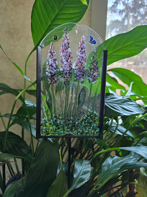 Garden Stake-Lavender by Kathy Kollenburn, Image 5.