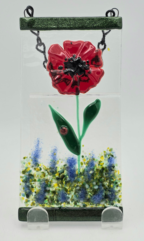 Garden Hanger-Red Poppy by Kathy Kollenburn, Image 1.