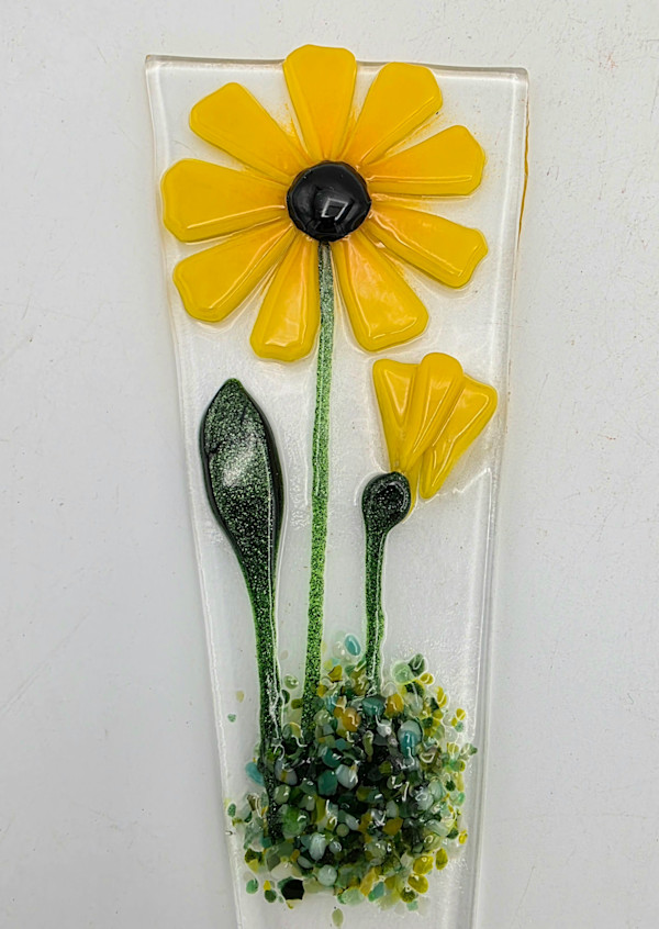 Plant Stake-Yellow Daisy by Kathy Kollenburn, Image 9.
