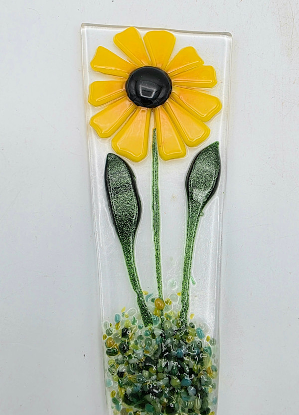 Plant Stake-Yellow Daisy by Kathy Kollenburn, Image 4.