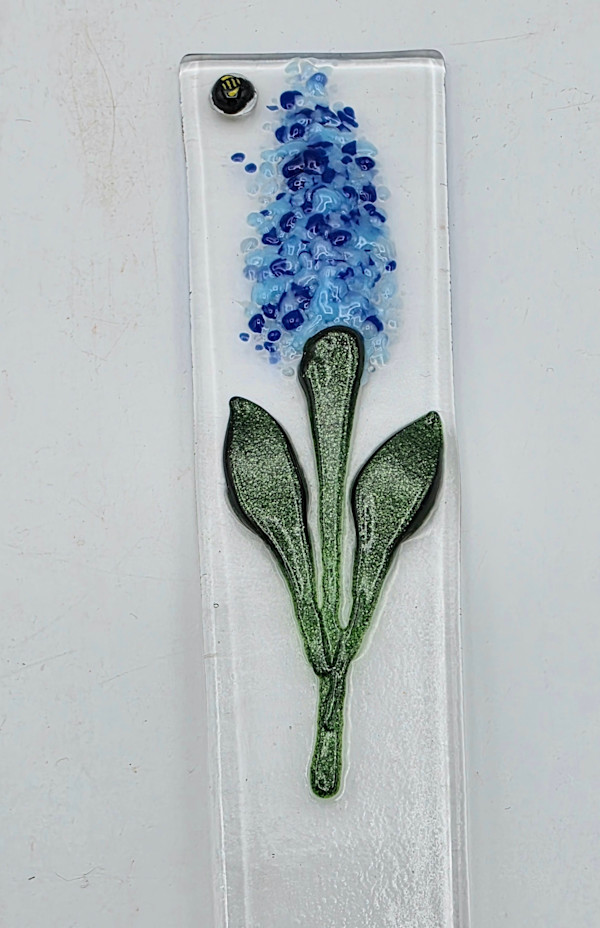 Plant Stake-Delphinium in Blues by Kathy Kollenburn, Image 13.