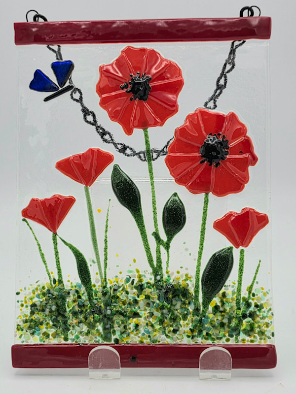 Garden Hanger-Red Poppies by Kathy Kollenburn, Image 13.