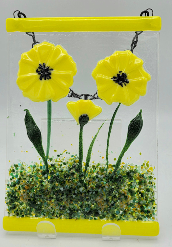 Garden Hanger-Yellow Poppies by Kathy Kollenburn, Image 9.
