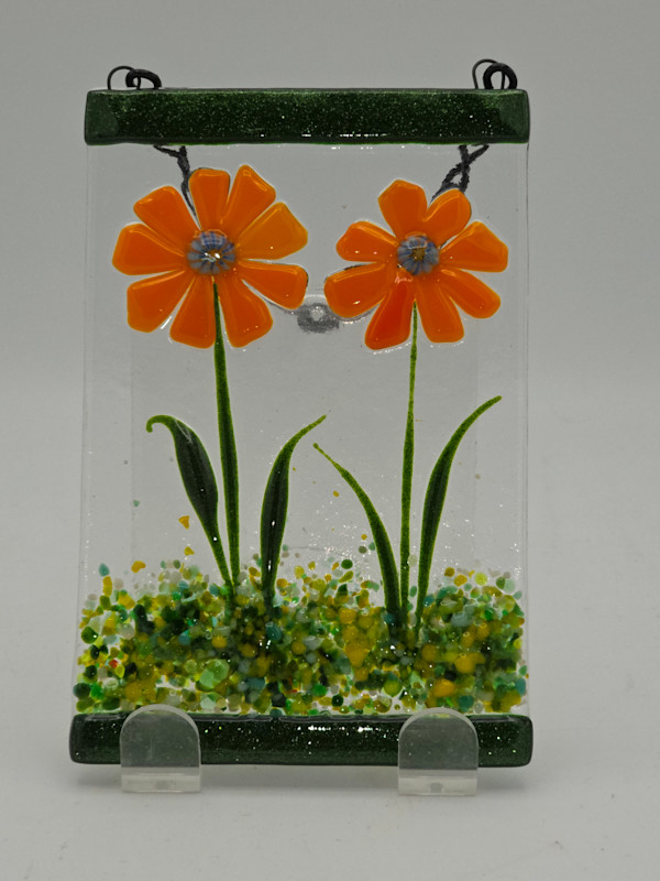 Garden Hanger-Orange Daisies by Kathy Kollenburn, Image 5.