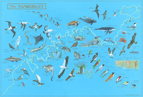 Australia Chart by Ian Bullock