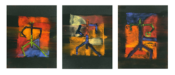 Triptych by Jo Wilder, Image 1.