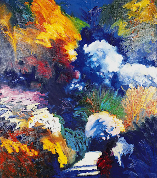 Bodnant Trees and Bushes by Peter Daniels