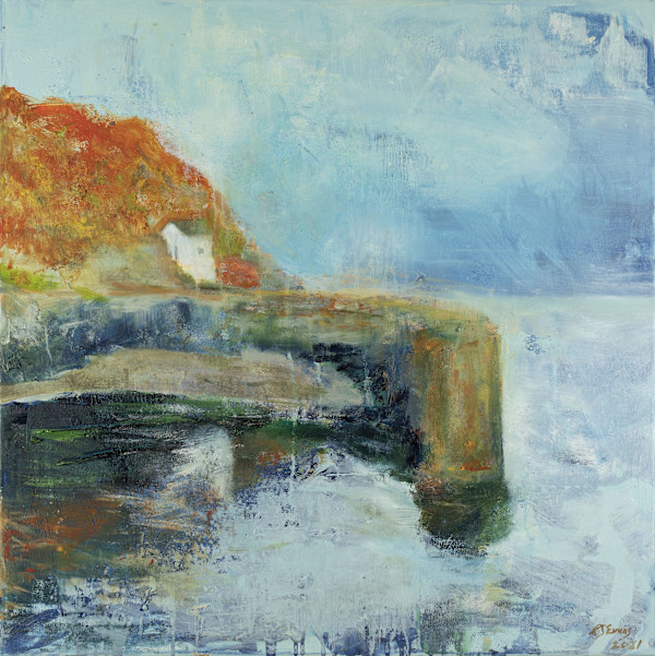 Autumn Porthgain by Ros Evans