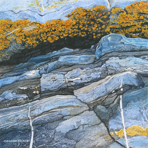 Rock Face, West Angle by Graham Brace