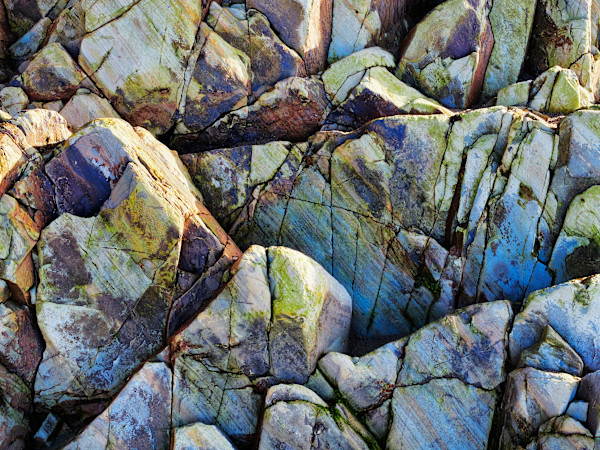 Rocks at Whitesands No. 4 by Maggie Studholme