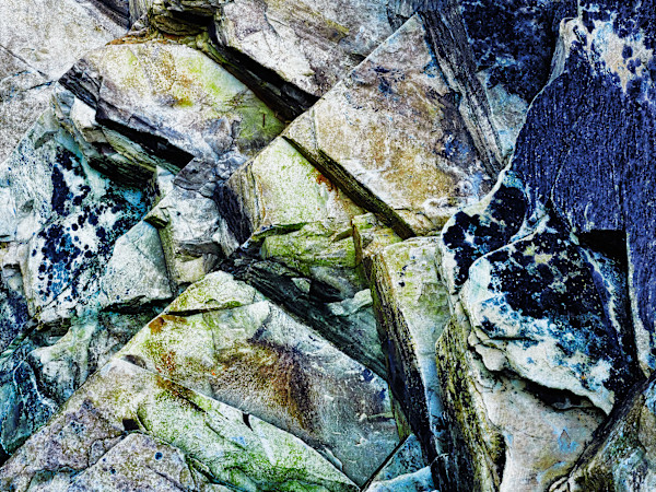 Rocks at Whitesands No.5 by Maggie Studholme