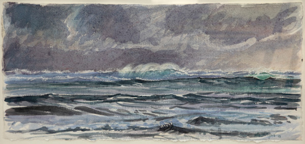 Rollers off the Zulu coast by Lia Pellegrini