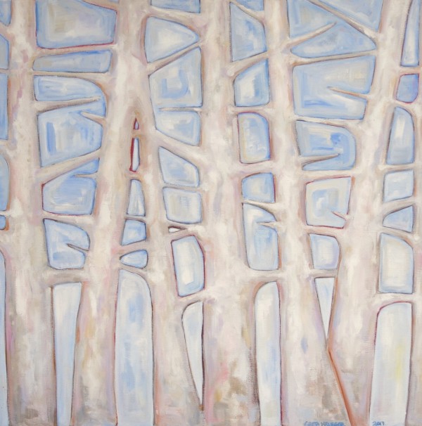 Trees in Winter II by Greta Krueger