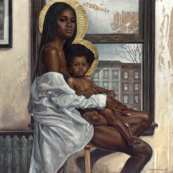Madonna & Child on MLK Blvd /25 by KEVIN A. WILLIAMS, Image 1.