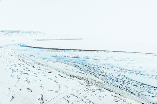 Solitude at Gazos Creek State Beach CA by Brechin "Miss B" Flournoy, Image 1.