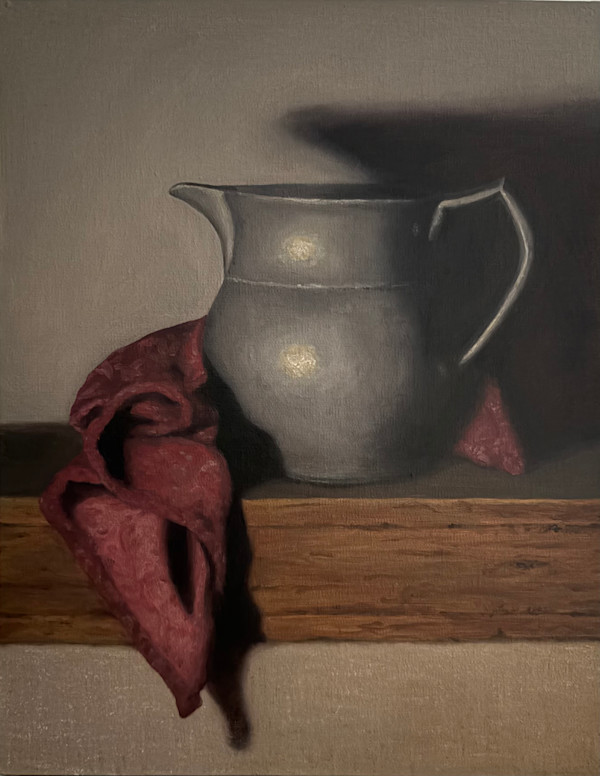 Pitcher & Napkin by Amy Mills, Image 1.
