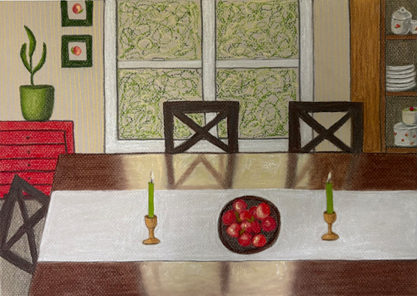 Colorful Dining Room by Amy Mills, Image 1.