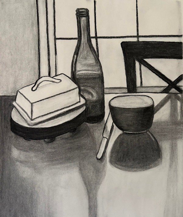 Dining Table Reflections by Amy Mills, Image 1.