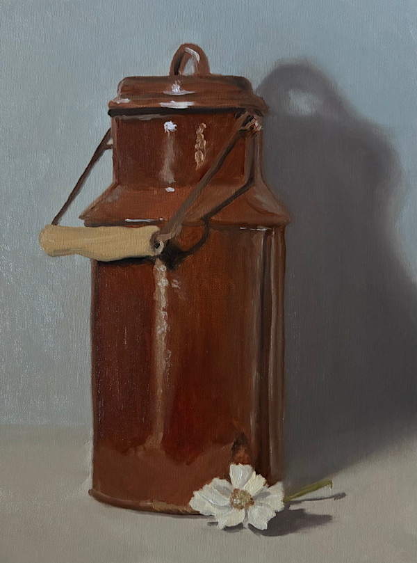 Milk Pale & Flower by Amy Mills, Image 1.