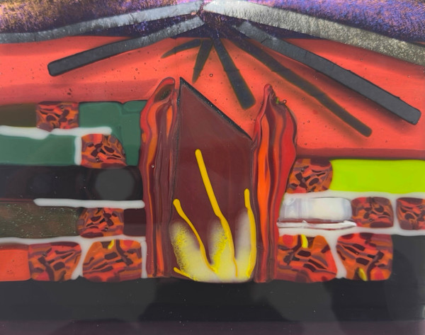 Fire In The House (Glass Plate for Roll Up) by creature kpw, Image 1.