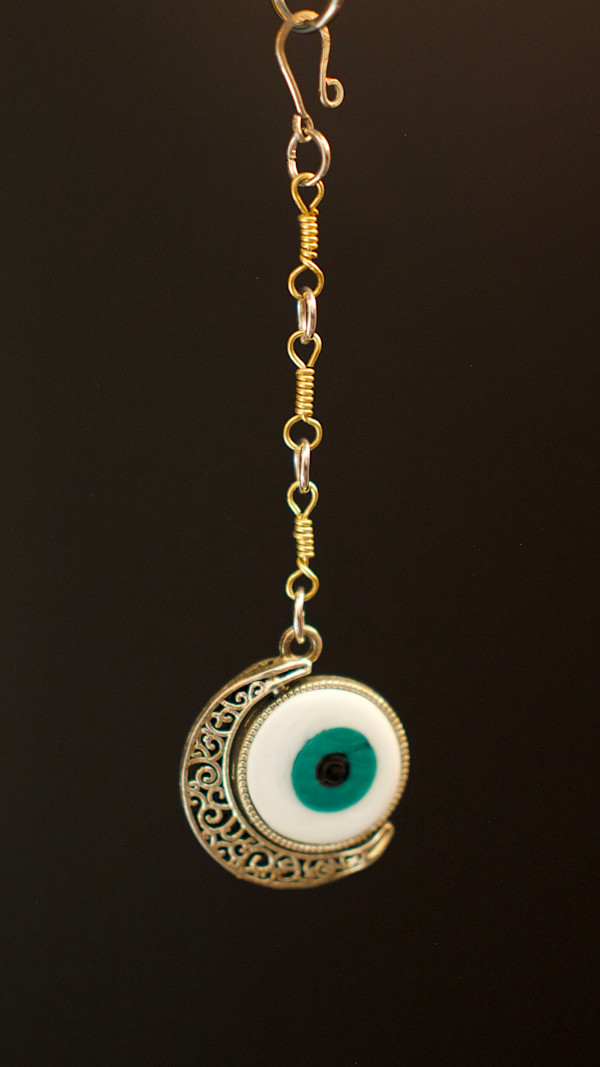 Teal (set in silver) by creature kpw
