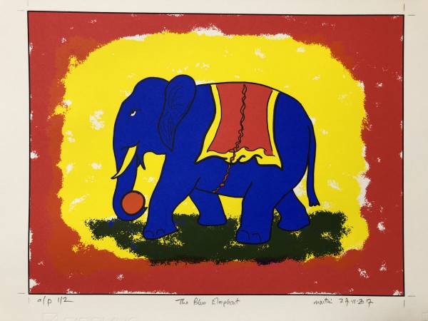 The Blue Elephant by Martin Briggs