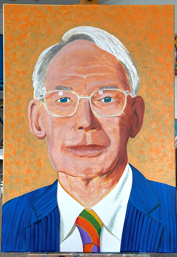 Study for Portrait as a Business Man by Martin Briggs