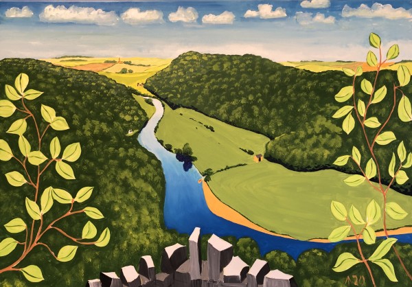 The Wye at Symonds Yat by Martin Briggs