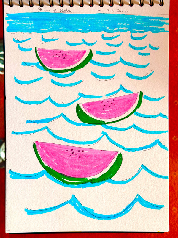 Slices of Melon by Martin Briggs, Image 1.