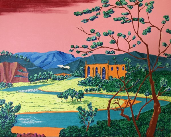 Landscape after Turner by Martin Briggs