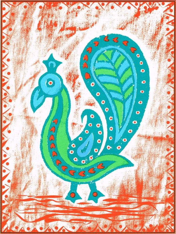 Peacock by Martin Briggs