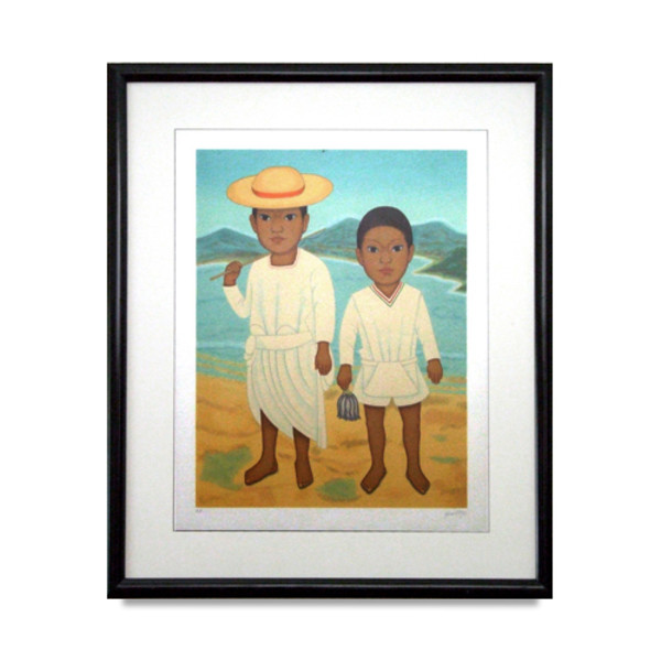 De la serie "Niños mexicanos": Pescadores by Gustavo Montoya, Image 1.